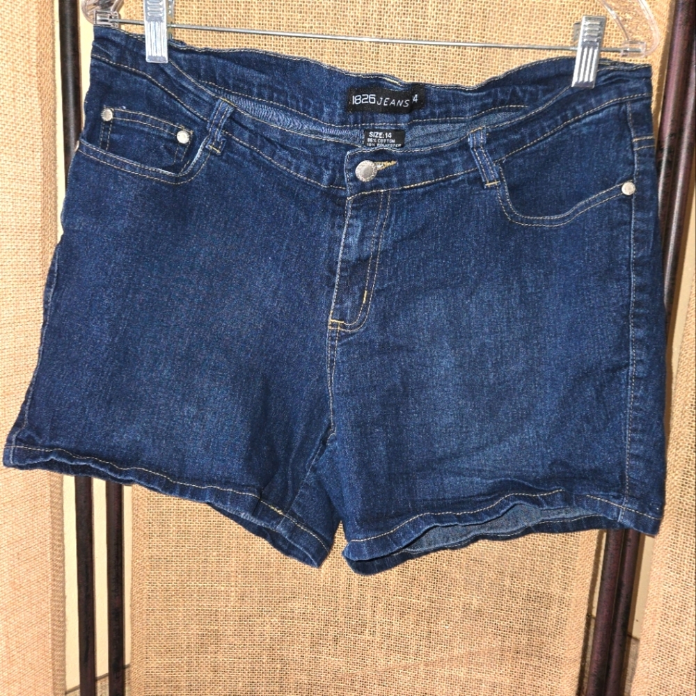 Women's 1826 Jeans Jean 5 Pocket Jean Shorts Size 14